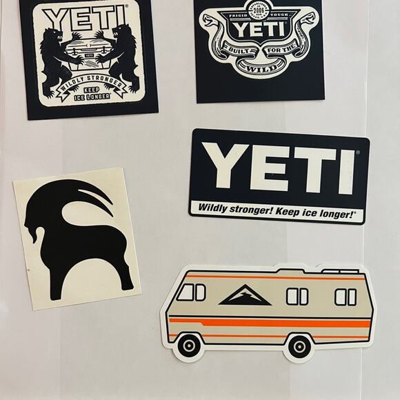 Outdoors brands stickers - yeti, backcountry, Nike trail - Picture 3 of 3
